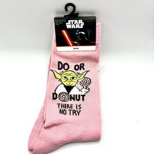 Disney Yoda Pink Socks